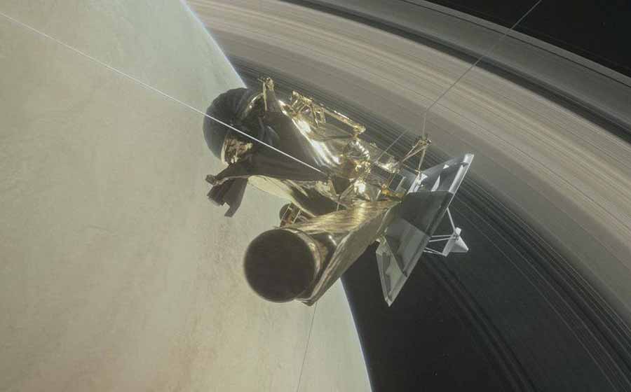 EL VIAJE FINAL DE LA SONDA CASSINI