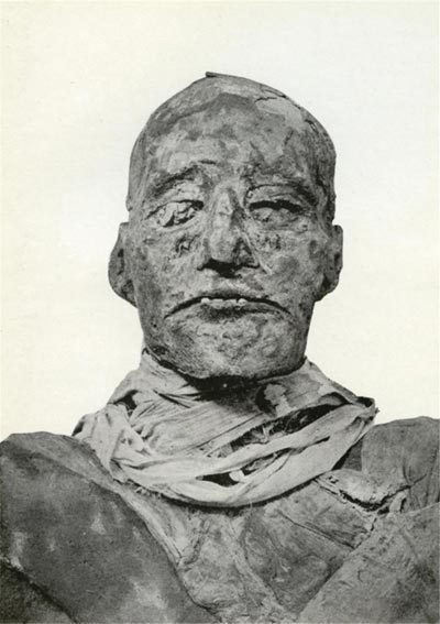 Momia del faraón Ramsés III